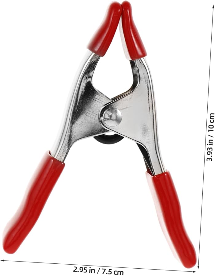 Red Plastic Clips For Backdrop Stand Holder Straps And Crafts - Image 4